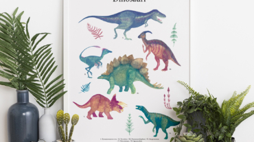 Kristyna-klaban-gregorova_dinosaur-poster_-illustration_children