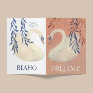 Wedding gift card Blaho přejeme